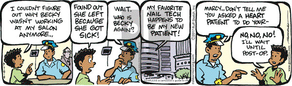 JumpStart on Thursday June 8, 2017 Comic Strip