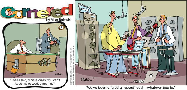 Cornered on Sunday April 24, 2016 Comic Strip