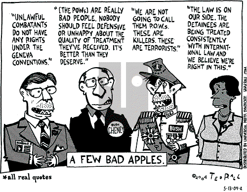 Ted Rall on Thursday May 13, 2004 Comic Strip