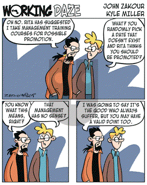Working Daze on Thursday May 18, 2006 Comic Strip