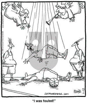 In the Bleachers on Thursday February 4, 1999 Comic Strip