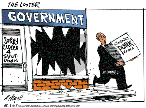 Henry Payne on Saturday October 19, 2013 Comic Strip