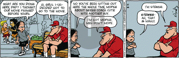 Cleats on Monday August 11, 2003 Comic Strip