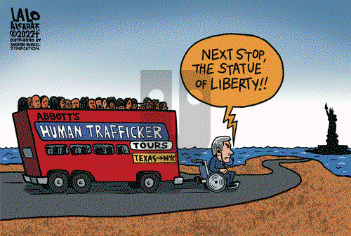 Lalo Alcaraz - Wednesday August 10, 2022 Comic Strip