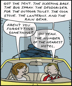 Real Life Adventures on Wednesday July 16, 2014 Comic Strip