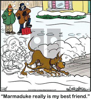 Marmaduke on Thursday January 10, 2019 Comic Strip