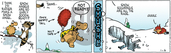 Over the Hedge on Friday January 6, 2017 Comic Strip
