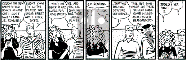 Clear Blue Water on Friday July 1, 2005 Comic Strip