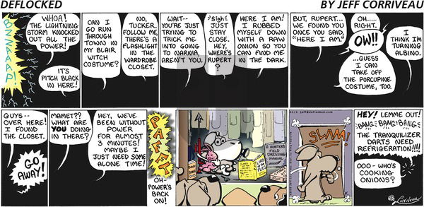 DeFlocked on Sunday November 1, 2009 Comic Strip