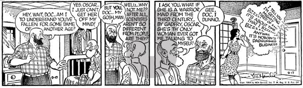 Alley Oop - Friday September 17, 1954 Comic Strip