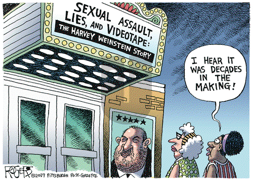 Rob Rogers on Thursday October 12, 2017 Comic Strip