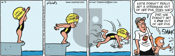 Cleats on Thursday June 9, 2005 Comic Strip