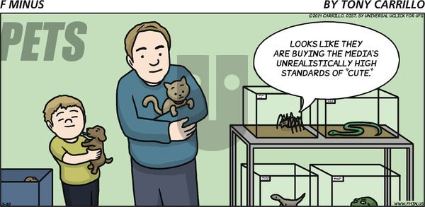 F Minus - Sunday March 30, 2014 Comic Strip