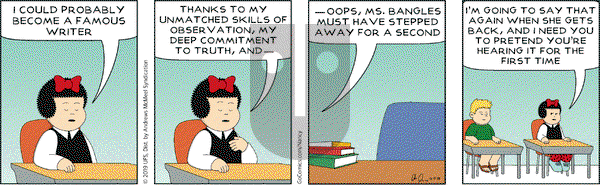 Nancy on Friday October 11, 2019 Comic Strip