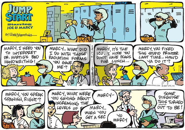 JumpStart on Sunday June 17, 2007 Comic Strip