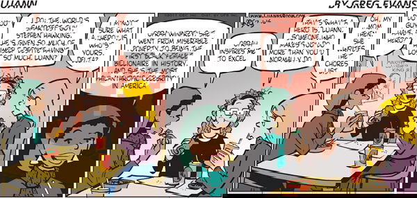 Luann on Sunday January 16, 2011 Comic Strip