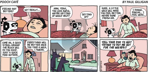 Pooch Cafe - Sunday August 31, 2014 Comic Strip