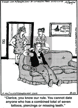 Close to Home on Friday August 29, 2008 Comic Strip