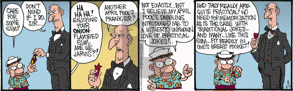 Monty on Saturday April 24, 2021 Comic Strip