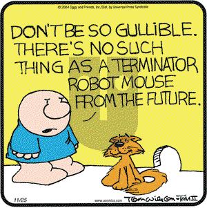 Ziggy on Thursday November 25, 2004 Comic Strip