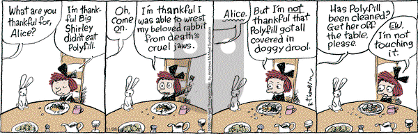 Cul de Sac - Thursday November 28, 2024 Comic Strip