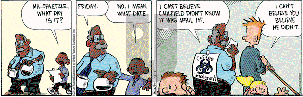 Frazz - Friday April 1, 2011 Comic Strip