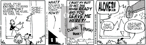 Over the Hedge on Friday February 25, 2000 Comic Strip