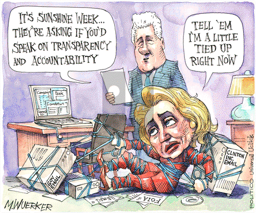 Matt Wuerker on Tuesday March 10, 2015 Comic Strip