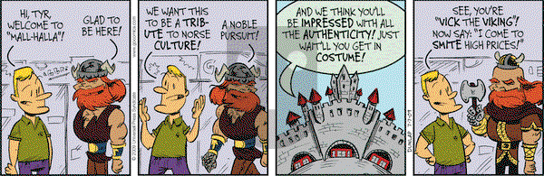 Ink Pen on Tuesday July 7, 2009 Comic Strip