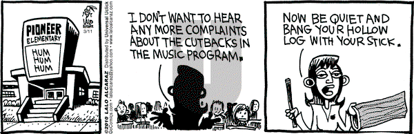 La Cucaracha on Thursday March 11, 2010 Comic Strip
