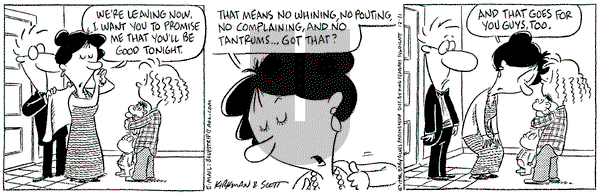 Baby Blues on Tuesday December 31, 1996 Comic Strip