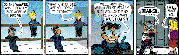 Cow and Boy Classics on Wednesday January 14, 2009 Comic Strip