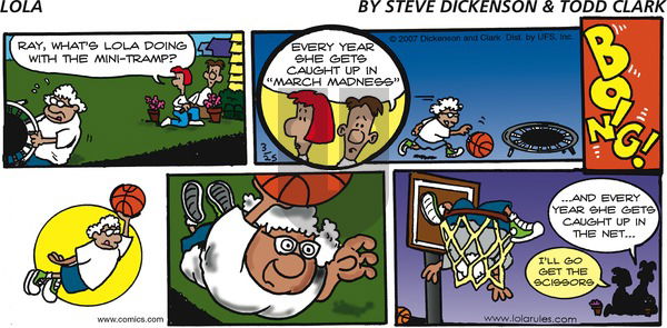 Lola on Sunday March 25, 2007 Comic Strip