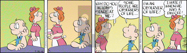 Drabble on Monday May 30, 2016 Comic Strip