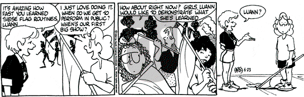 Luann on Thursday June 23, 1994 Comic Strip