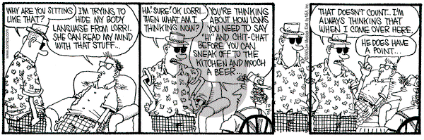 Monty on Wednesday October 5, 2005 Comic Strip