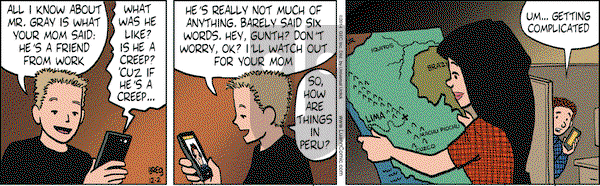 Luann on Tuesday December 2, 2014 Comic Strip