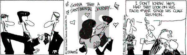 The Buckets on Saturday June 8, 1996 Comic Strip