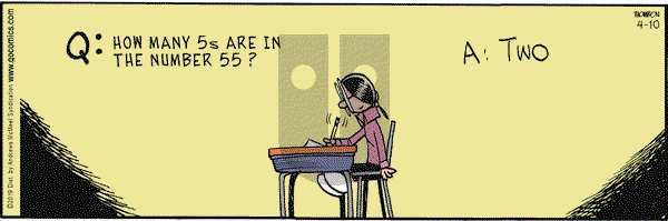 Grand Avenue on Wednesday April 10, 2019 Comic Strip