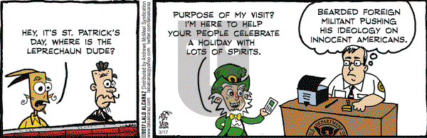 La Cucaracha on Friday March 17, 2017 Comic Strip