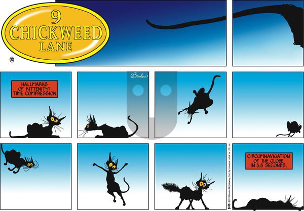 9 Chickweed Lane on Sunday August 25, 2013 Comic Strip