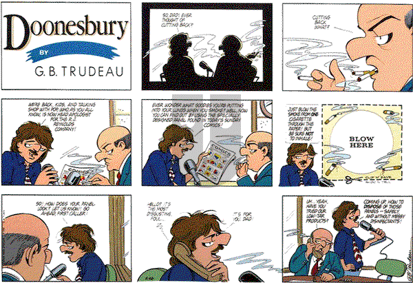 Doonesbury on Sunday February 26, 1989 Comic Strip