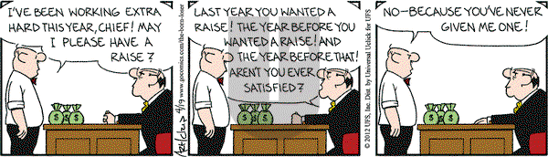 The Born Loser on Thursday April 19, 2012 Comic Strip