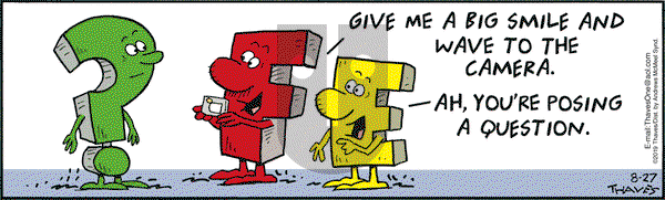 Frank and Ernest on Tuesday August 27, 2019 Comic Strip