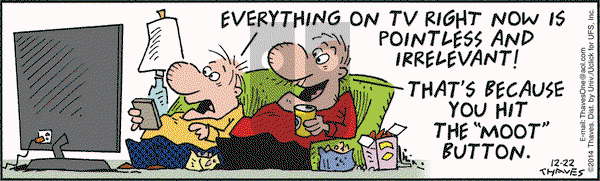 Frank and Ernest on Monday December 22, 2014 Comic Strip