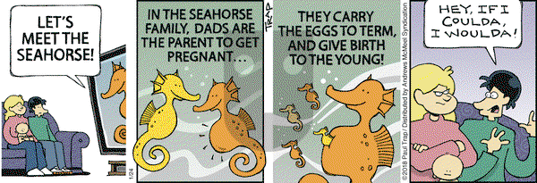 Thatababy on Wednesday January 24, 2018 Comic Strip