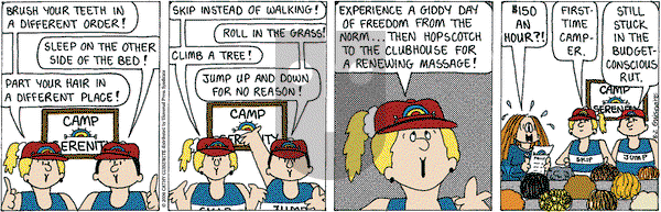 Cathy Classics on Wednesday August 2, 2000 Comic Strip