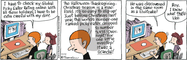 Cul de Sac on Friday November 12, 2010 Comic Strip