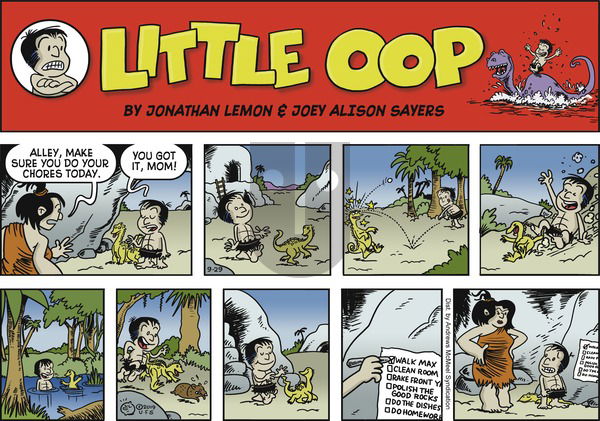 Alley Oop on Sunday September 29, 2019 Comic Strip