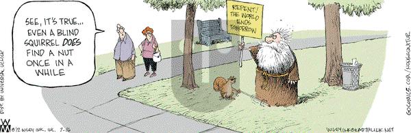 Non Sequitur on Monday July 16, 2012 Comic Strip